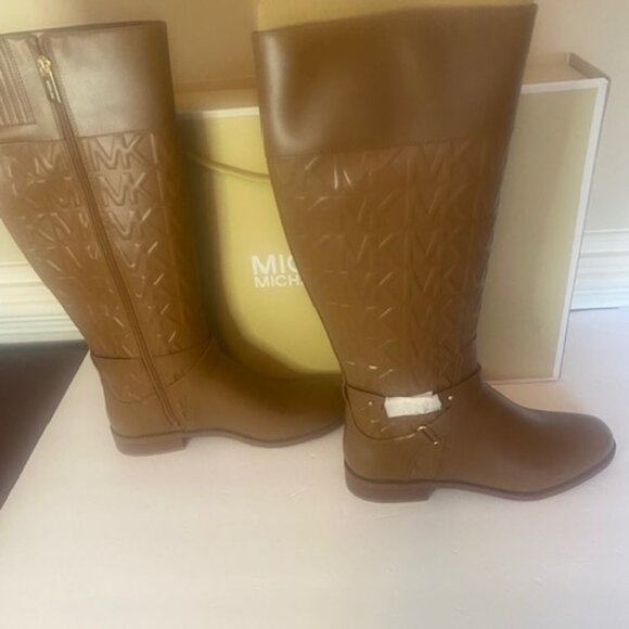 Michael Kors Kincaid Embossed Riding Boot size 10 M - Picture 6 of 11